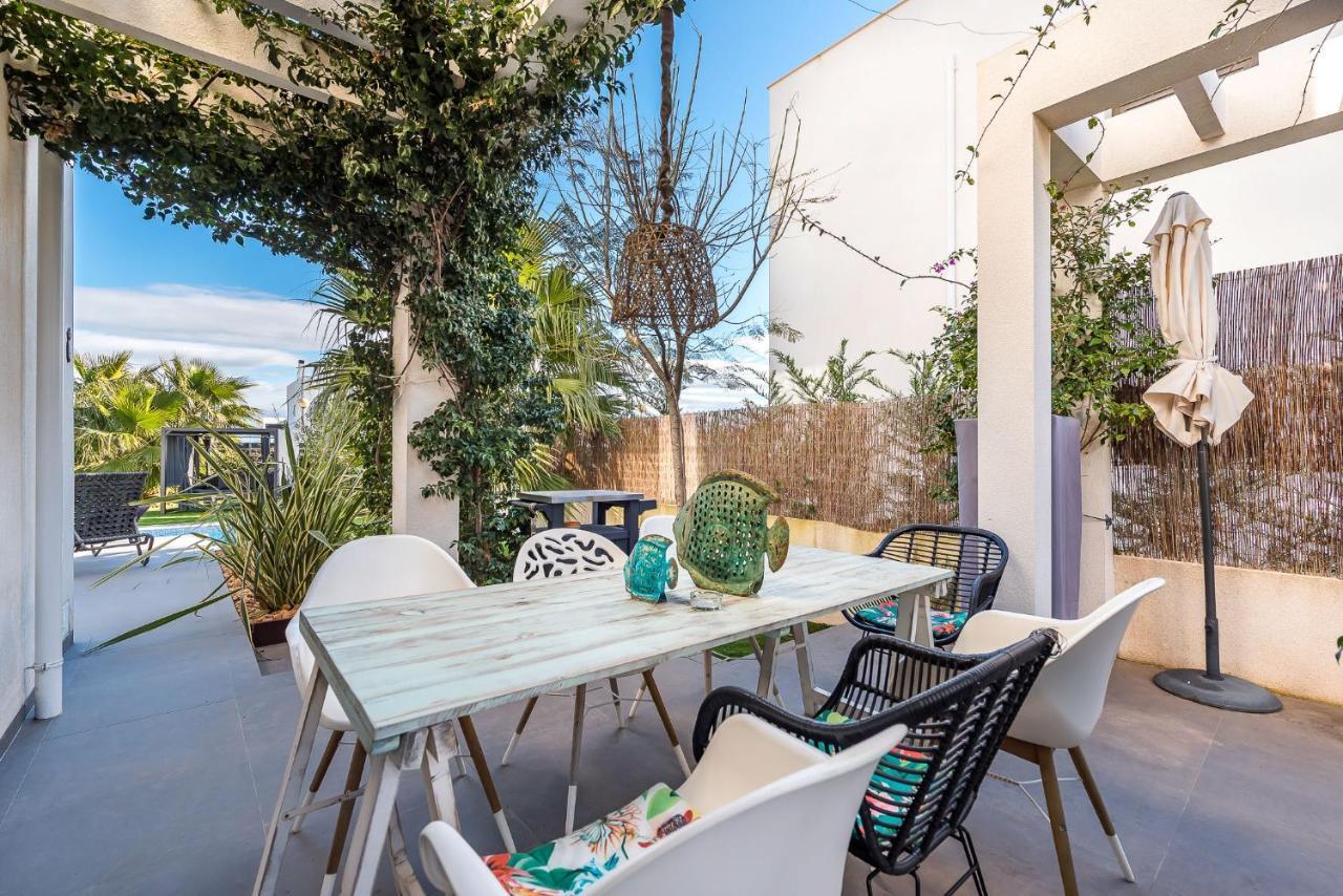 Villa 11 Oasis Del Mare, 5Min Strand, Wifi, Klima, Fussbodenheizung Sa Ràpita Exterior foto